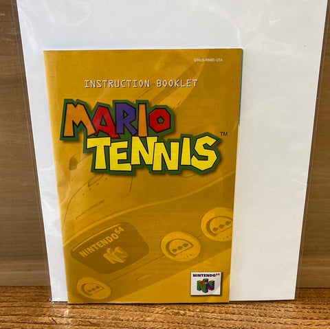 Mario Tennis(Manual Only)