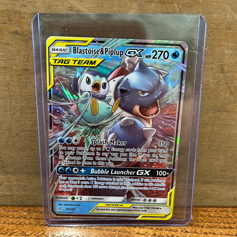 Blastoise & Piplup GX