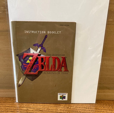 The Legend of Zelda: Ocarina of Time(Manual Only)