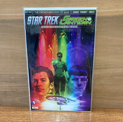 Star Trek/Green Lantern: The Spectrum War #4(Variant)