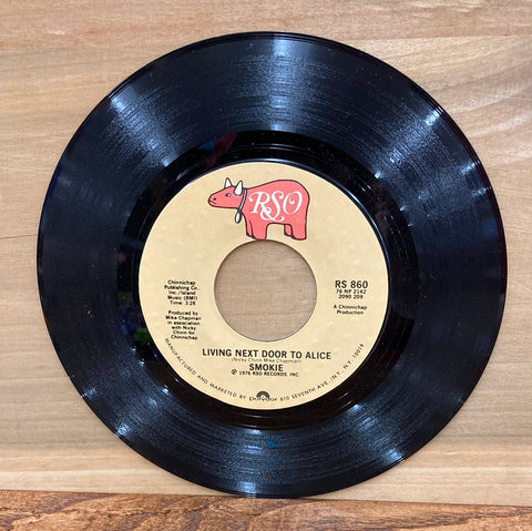 Living Next Door to Alice/When My Back Was Against the Wall: Smokie