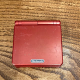 Gameboy Advance SP: Red