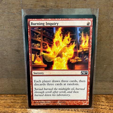 Burning Inquiry