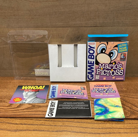 Mario Picross(Box & Manual Only)