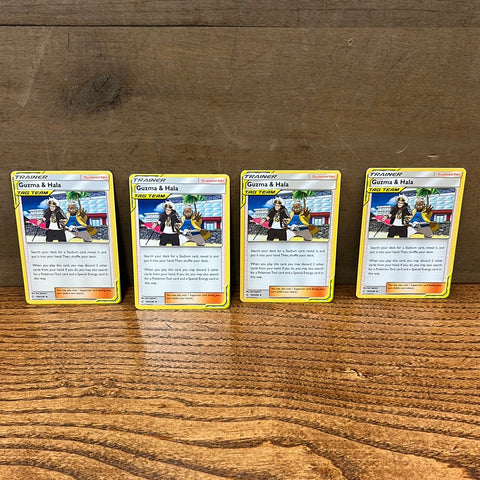 Guzma & Hala(Set of 4)