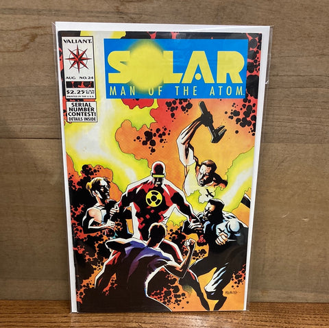 Solar, Man of the Atom #24