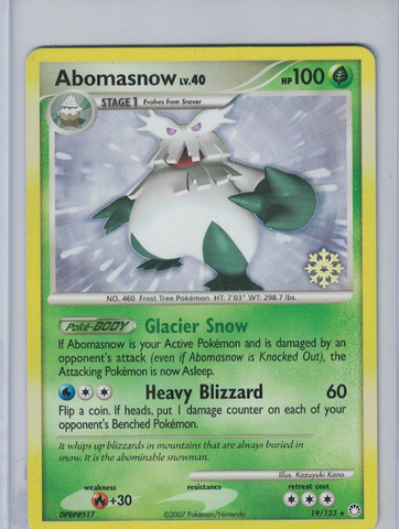 Abomasnow(Calendar Promo)