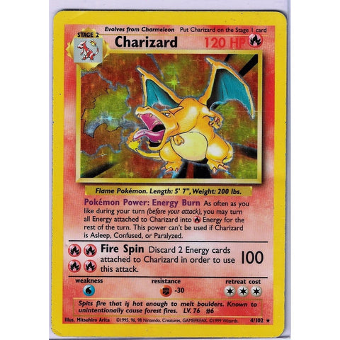 Charizard Holographic - The Frugal Dutchman