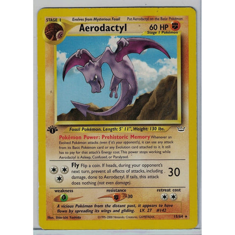 aerodactyl pokemon card 1st edition Aerodactyl 1st Edition – The Frugal Dutchman