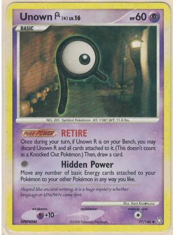 Unown R