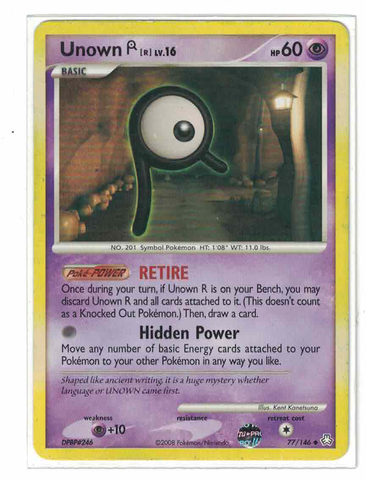 Unown R