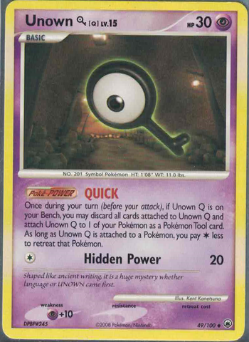 Unown Q