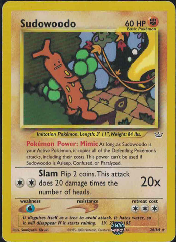 Sudowoodo
