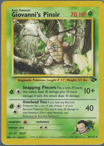 Giovanni's Pinsir
