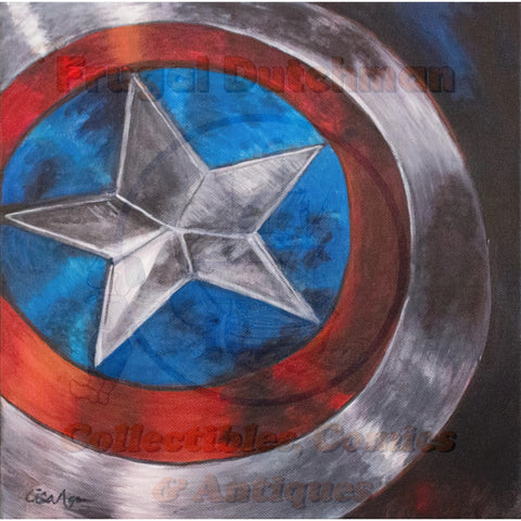 Captain America: Lisa Agnew Digital Print - The Frugal Dutchman