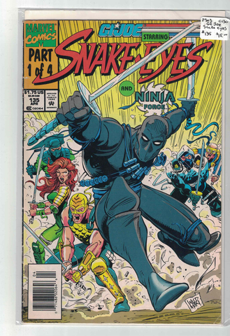 G.I. Joe Snake Eyes #135