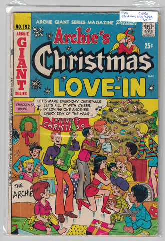 Archies Christmas Love-in #192