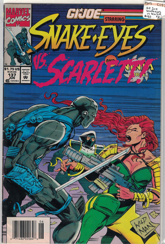 G.I. Joe Snake Eyes vs. Scarlett #137