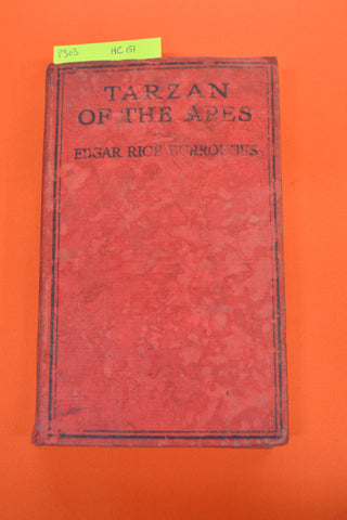 Tarzan of the Apes(Edgar Rice Burroughs)Methuen 1920