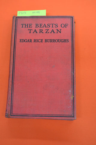 The Beasts of Tarzan(Edgar Rice Burroughs)Methuen 1920