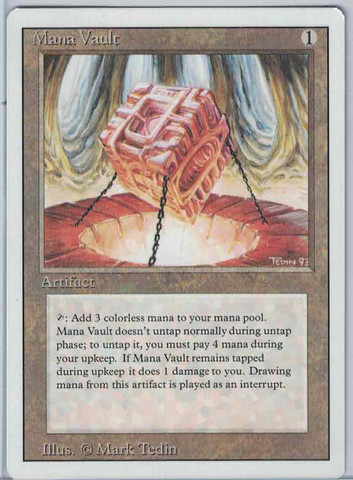 Mana Vault(Revised)