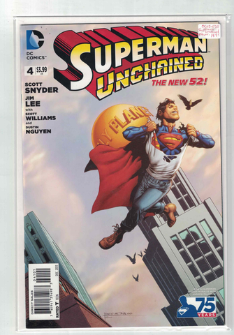 Superman Unchained #4(Variant)