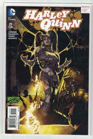 Harley Quinn #21 (Monster of the Month Variant)