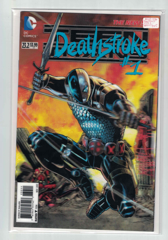 Teen Titans #23.2/Deathstroke #1(3D Cover)