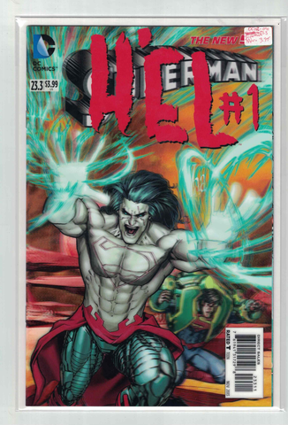 Superman #23.3/H'el #1(3D Variant)