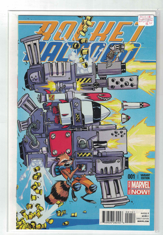 Rocket Raccoon #1(Variant)