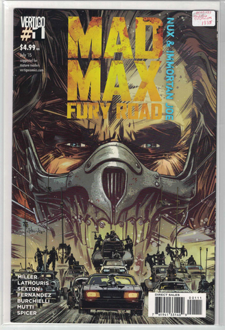 Mad Max Fury Road: Nux & Immortan #1