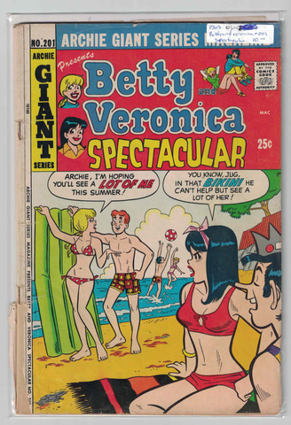 Betty and Veronica Spectacular #201