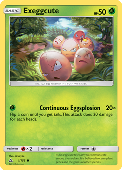 Exeggcute: Ultra Prism 1/156