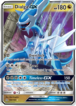 Dialga GX: Ultra Prism 100/156