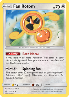 Fan Rotom: Ultra Prism 110/156