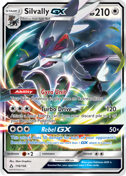 Silvally GX: Ultra Prism 116/156