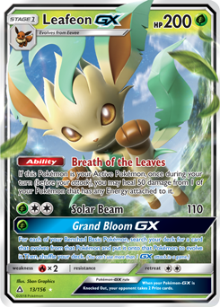 Leafeon GX: Ultra Prism 13/156