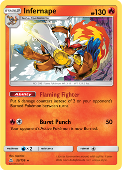 Infernape: Ultra Prism 23/156