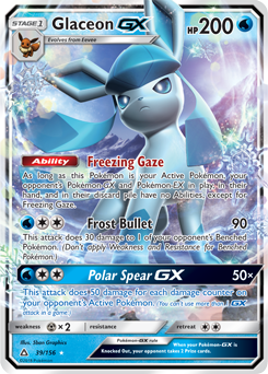 Glaceon GX: Ultra Prism 39/156