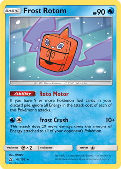 Frost Rotom: Ultra Prism 41/156