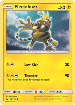 Electabuzz: Ultra Prism 43/156
