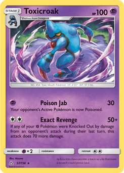 Toxicroak: Ultra Prism 57/156