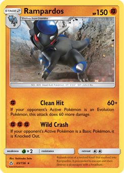 Rampardos: Ultra Prism 65/156