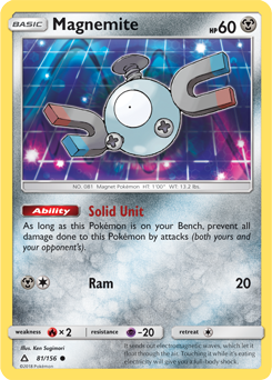 Magnemite: Ultra Prism 81/156 Foil
