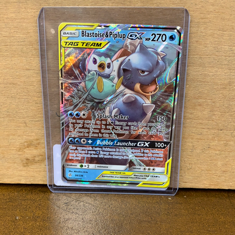 Blastoise & Piplup GX