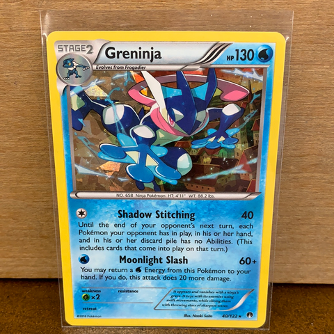 Greninja(Cracked Ice Holo)