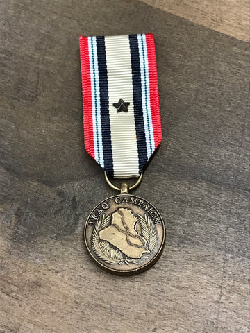 US Iraq Campaign Medal w/Bronze Star(Miniature)