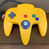 Nintendo 64 Yellow Controller