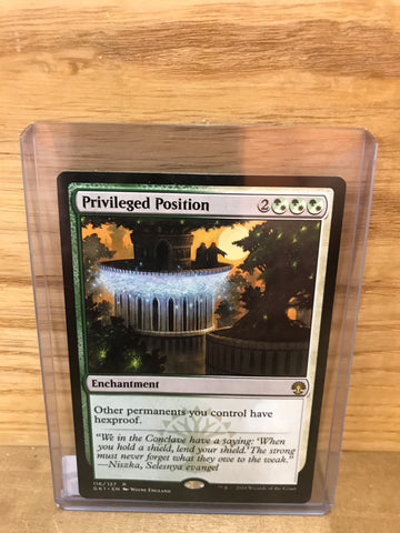 Privileged Position