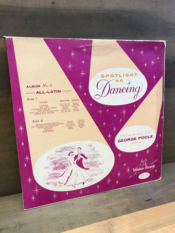 Spotlight on Dancing: George Poole